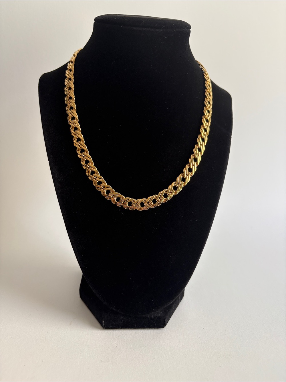 Napier Gold Cuban Link Chain Necklace Women Jewelry